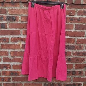 Tiered hot pick maxi skirt